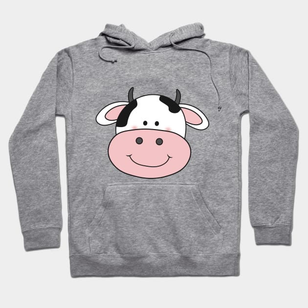 Moo Cow Hoodie by HelenDesigns